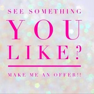 Accepting all reasonable offers ✨